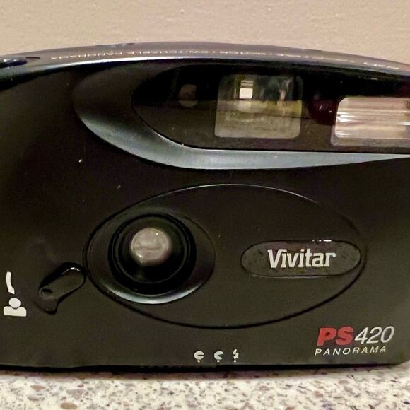 Vintage Vivitar PS420 35mm Film Camera - Panorama Tested-Works~Used On TV Show - Picture 7 of 11
